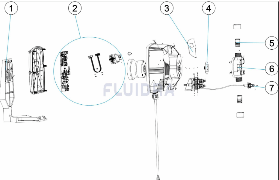 BOMBA DOSEADORA PROPORCIONAL E VOLUMÉTRICA ÓPTIMA NEXT - Recambios - IOT-POOL