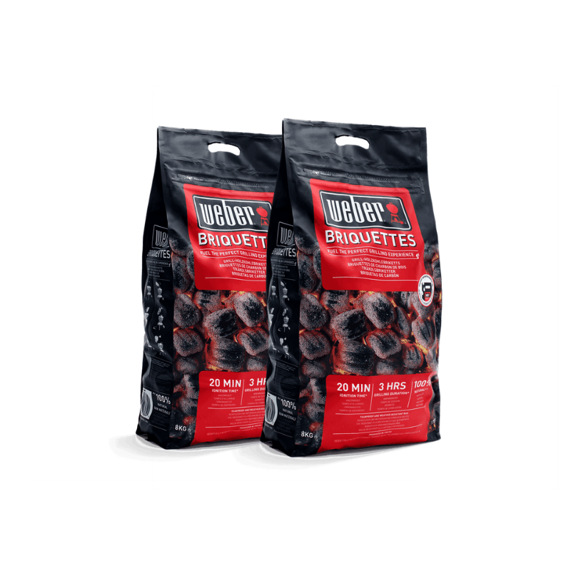 Briquetes Weber - 4 e 8 kg - IOT-POOL