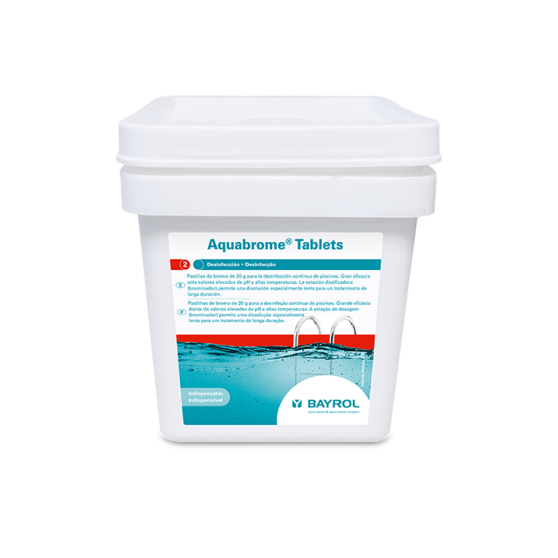 Bromo Aquabrome® pastilhas 20g 5kg - IOT-POOL