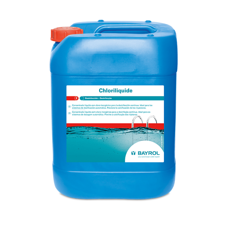 Chloriliquide - Hipoclorito de sódio líquido 20L - IOT-POOL