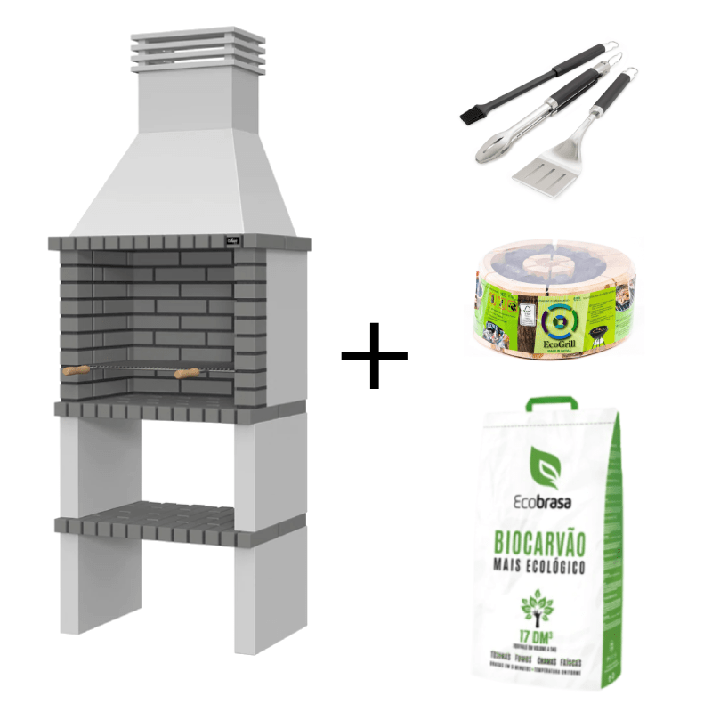 Churrasqueira Modular Moderna Gama Alvor - IOT-POOL