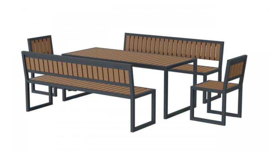 Conjunto Pic Nic SCREEN - 8 Pessoas - IOT-POOL