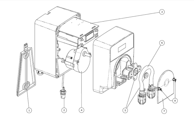 DOSEADORA PRIM PH EVOLUTION (CAIXA NEGRA) AVADY - recambios - IOT-POOL