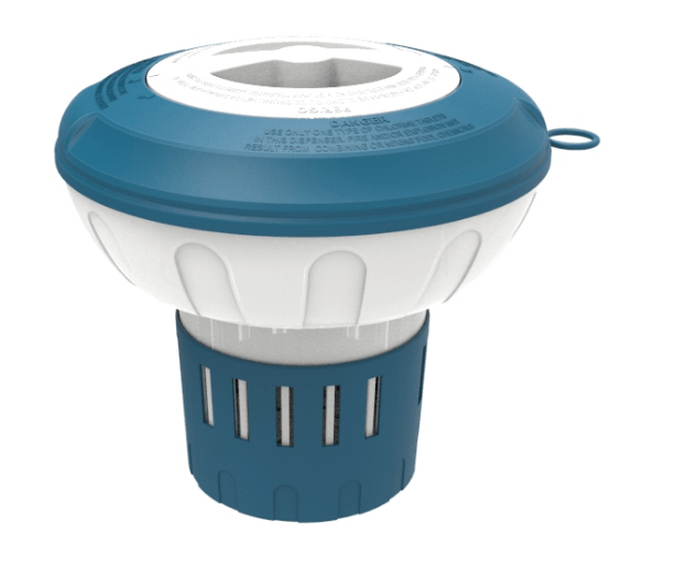 Limpeza Manual BLUE LINE . Vara aluminio, suporte e doseador (dosificador) . fixação clip - IOT-POOL