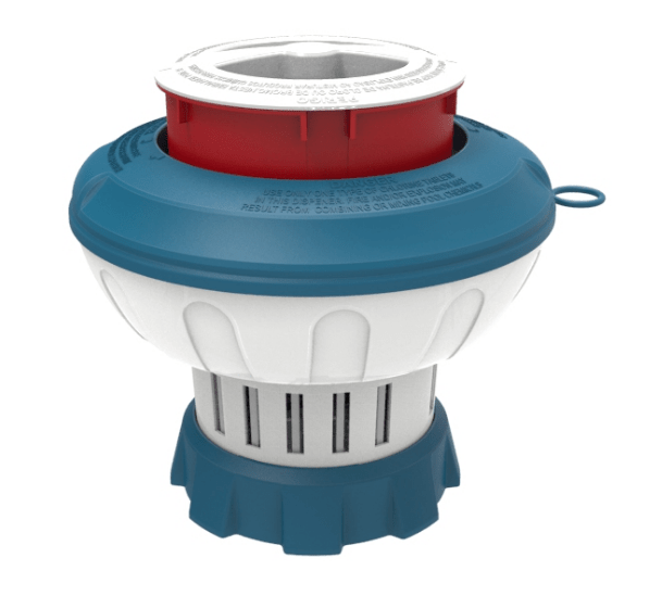 Limpeza Manual BLUE LINE . Vara aluminio, suporte e doseador (dosificador) . fixação clip - IOT-POOL