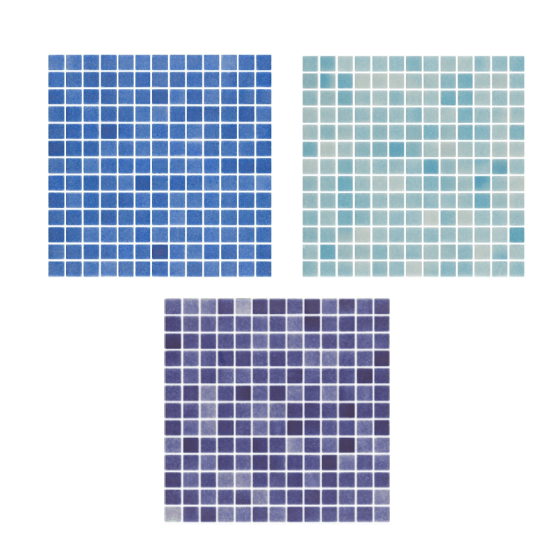 Revestimento Vítreo ANTI-DERRAPANTE  2 m2 - IOT-POOL