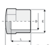 Tampão colar PVC PN16 - IOT-POOL