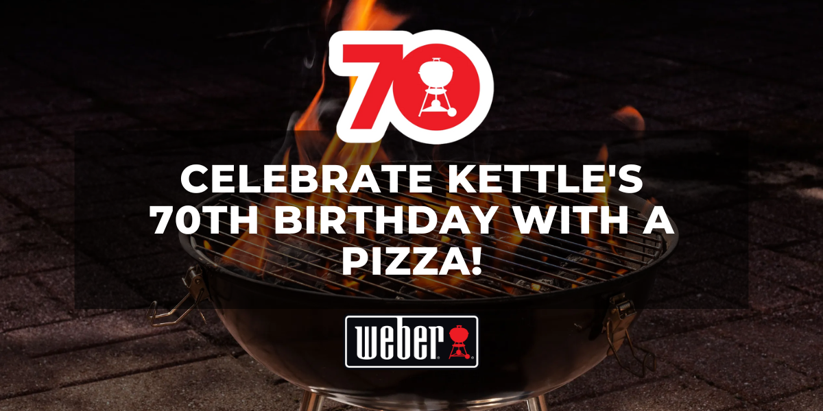 Celebre o 70º aniversário do Kettle com uma pizza!