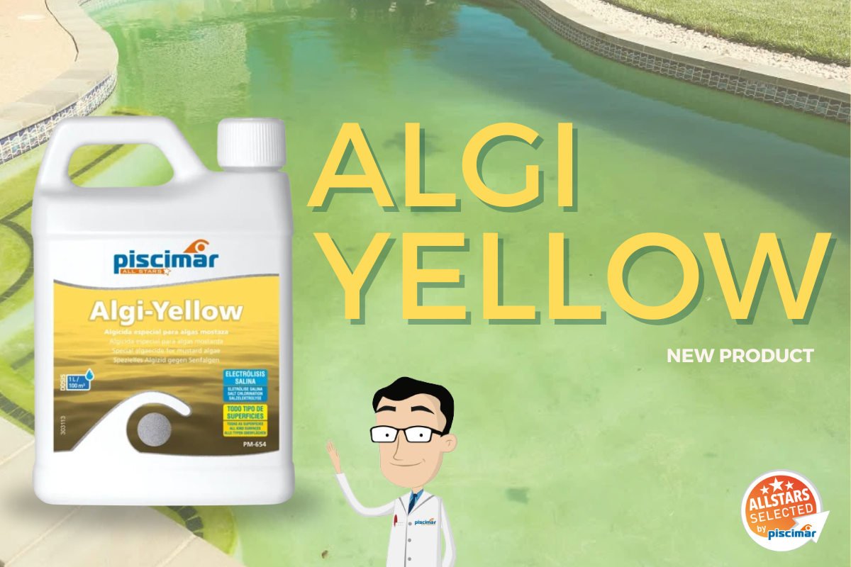 Elimine as Algas Amarelas da Sua Piscina com o Algi-Yellow da Piscimar