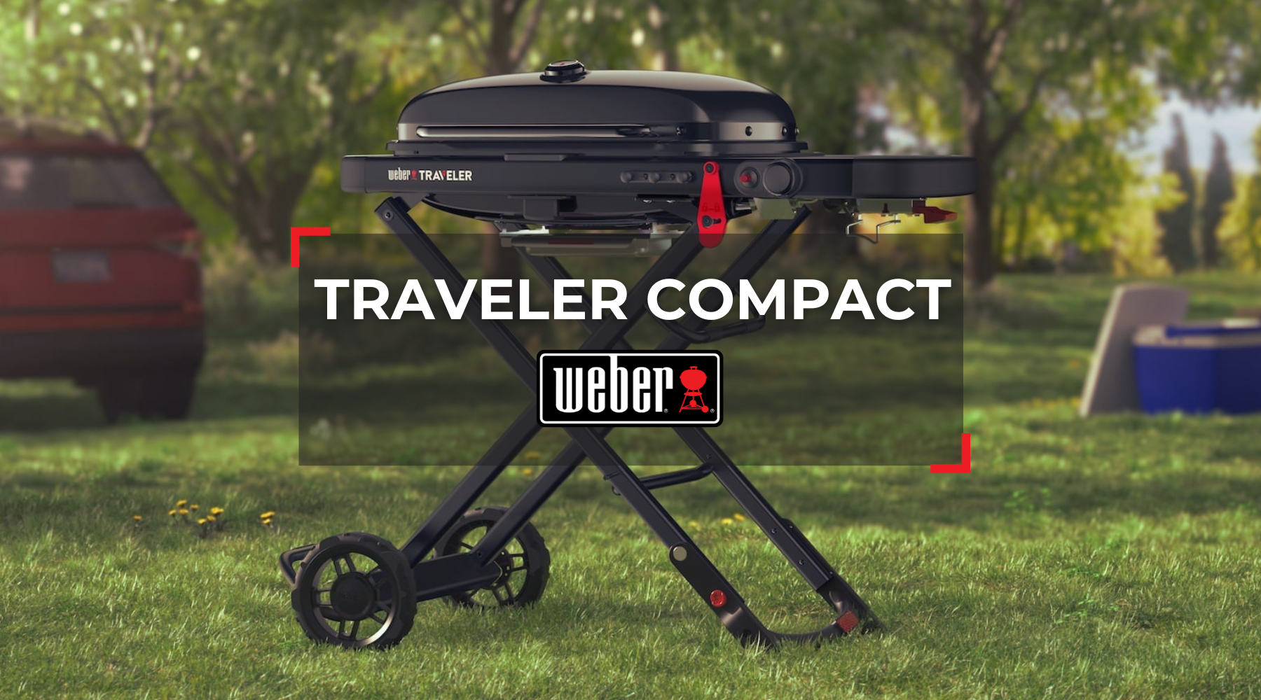 Weber Traveler Compact: O Companheiro Perfeito para Churrascos em Qualquer Lugar