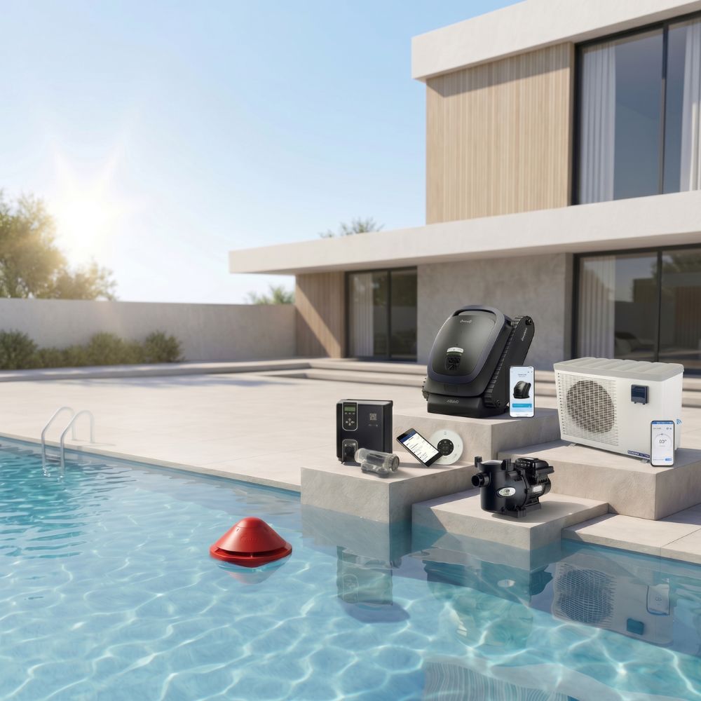 Tecnologia inteligente para a sua piscina.