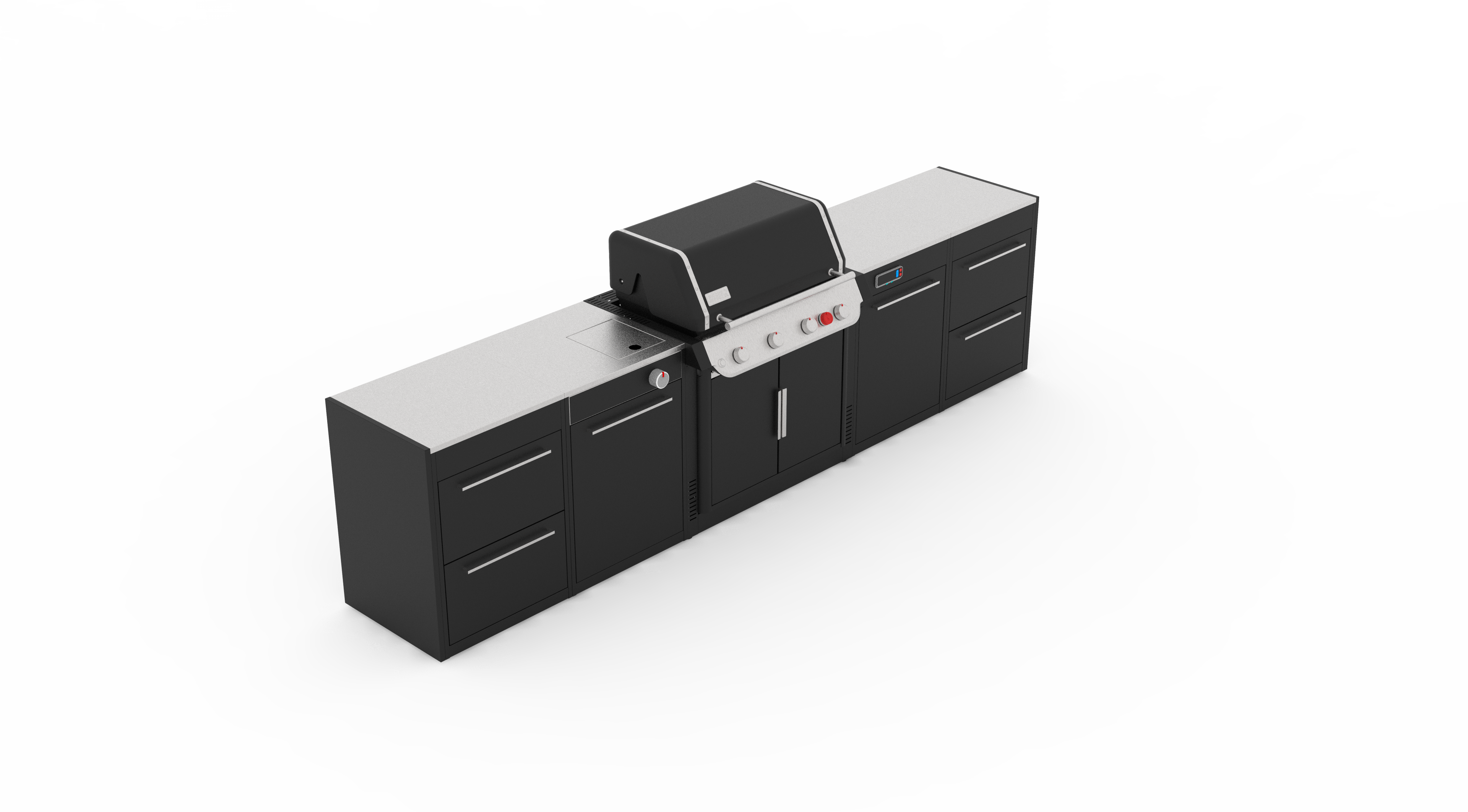 Módulo de caixas Weber BBQ - IOT-POOL