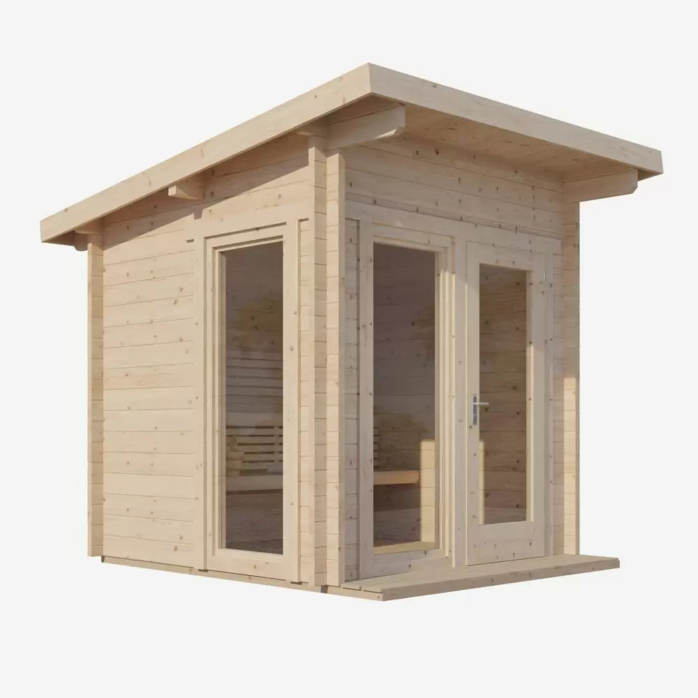 Sauna CUBE PANORAMA - IOT-POOL