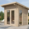 Sauna CUBE PANORAMA - IOT-POOL