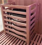 Sauna em madeira SENSE 3 e 4 lugares - Recambios