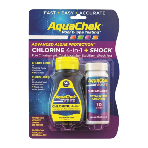 AQUACHEK CLORO 4 EM 1 + SHOCK