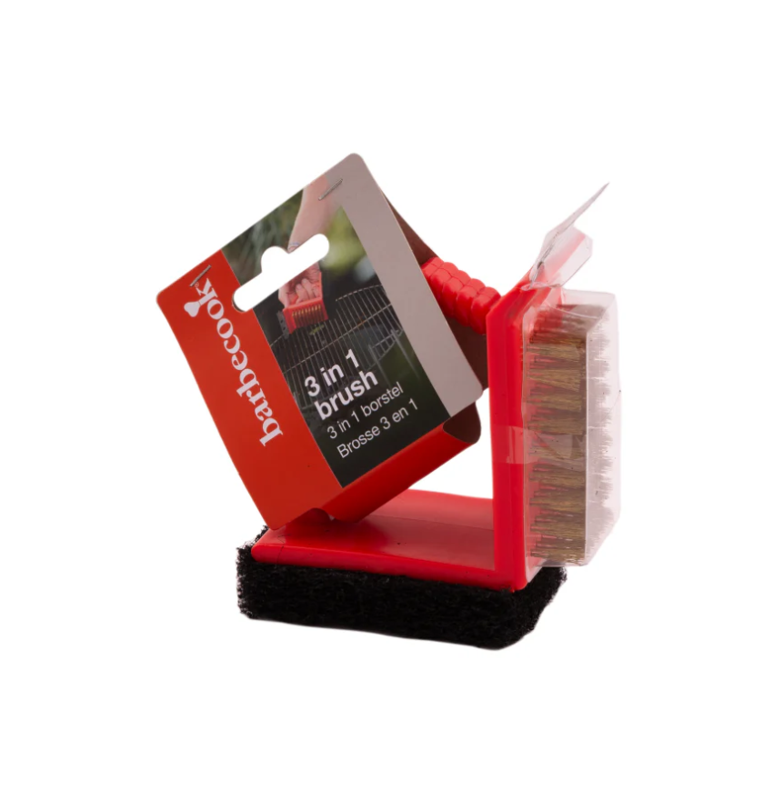 Escova 3 em 1 Barbecook