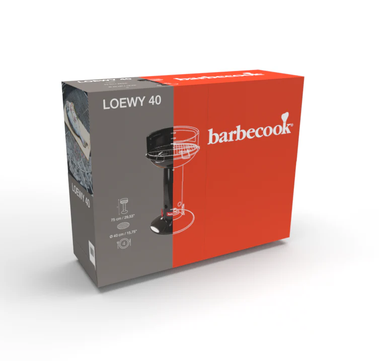 Grelhador a Carvão Barbecook LOEWY 40