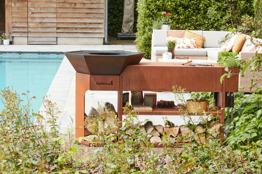 Barbecue Aço Corten Barbecook NESTOR Island