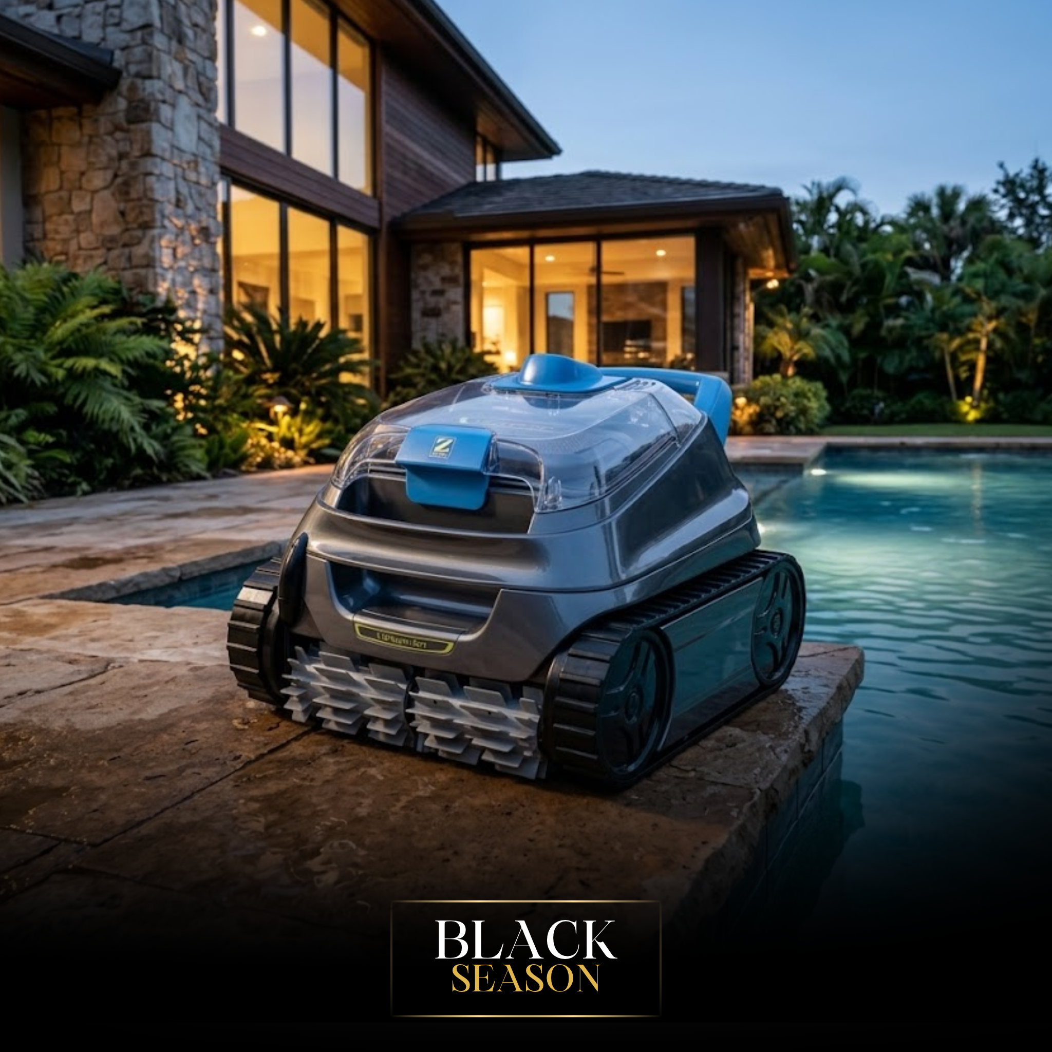 Aspirador de Piscina Automático a Bateria sem fios CNX-Li 52 iQ - BLACK SEASON 2026