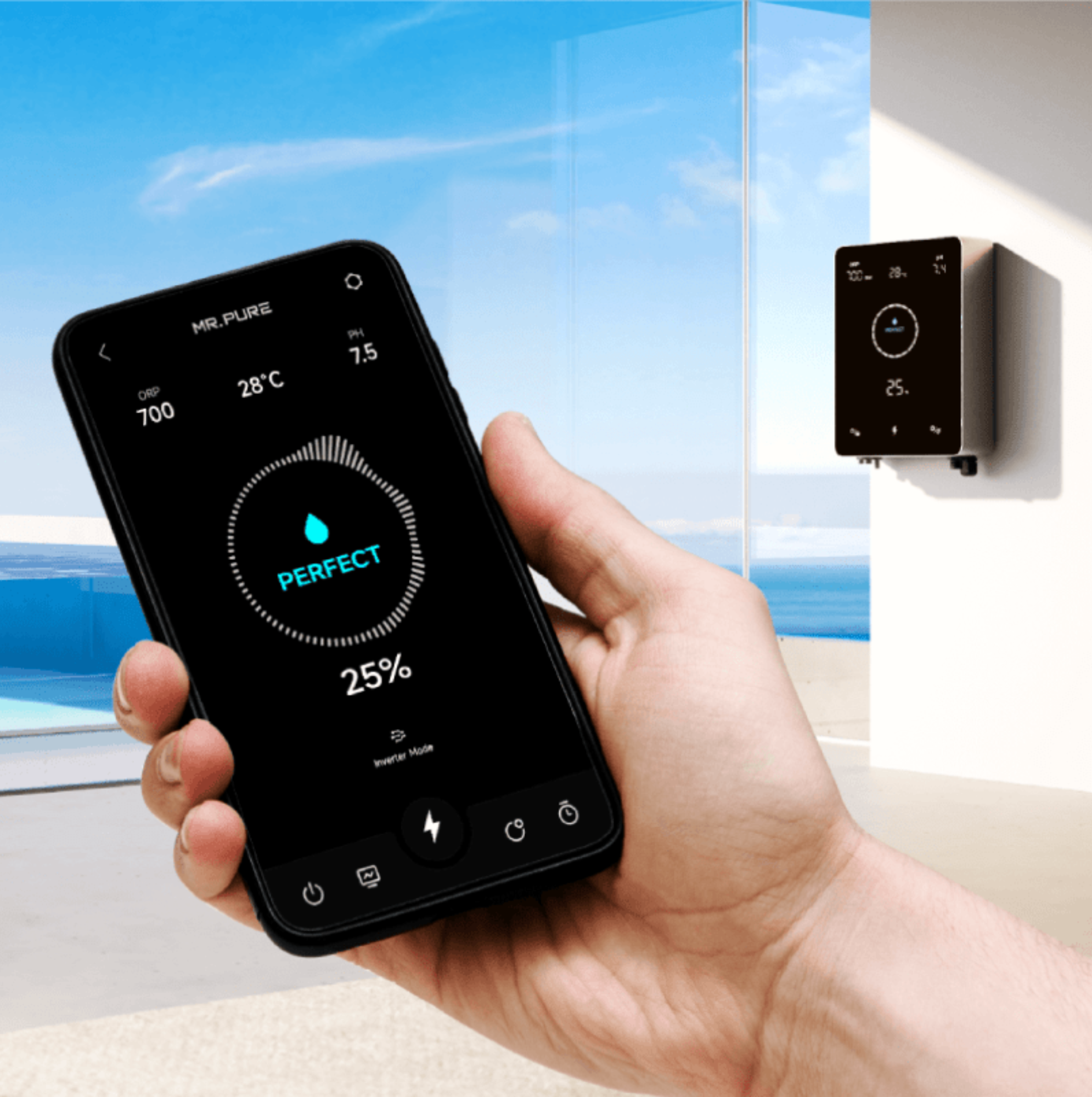 Eletrólise de Sal FAIRLAND AQUARK iGARDEN Genius ph rx