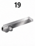 Chuveiro em aço Inox AQA 89