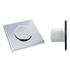 bocal quadrado com fundo Inox AQA-CBF