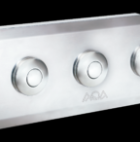 Caixa + embelezador Inox AQA 124