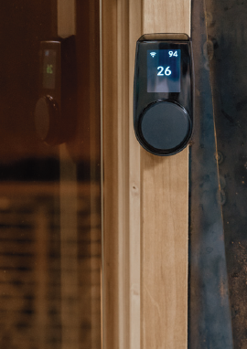Controlador para Sauna UKU 4.2 CLASSIC Black