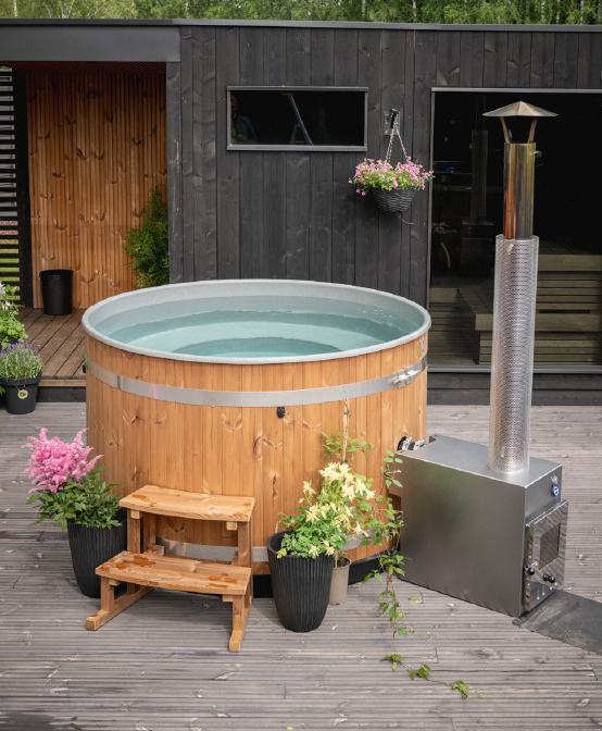 Hot Tub a Lenha Breezy Harvia