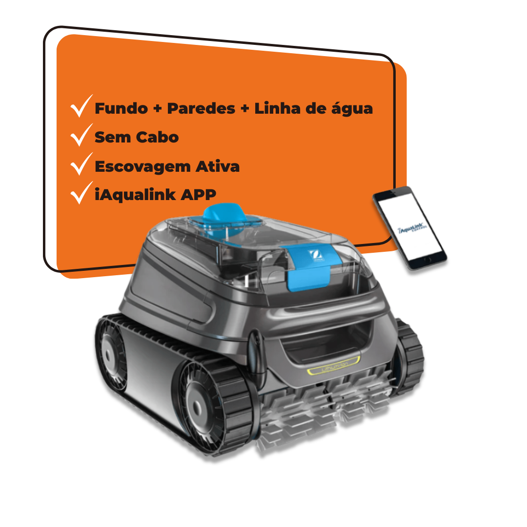 Aspirador de Piscina Automático a Bateria sem fios CNX-Li 52 iQ - BLACKFRIDAY 2025 EXCLUSIVO E PRIVADO