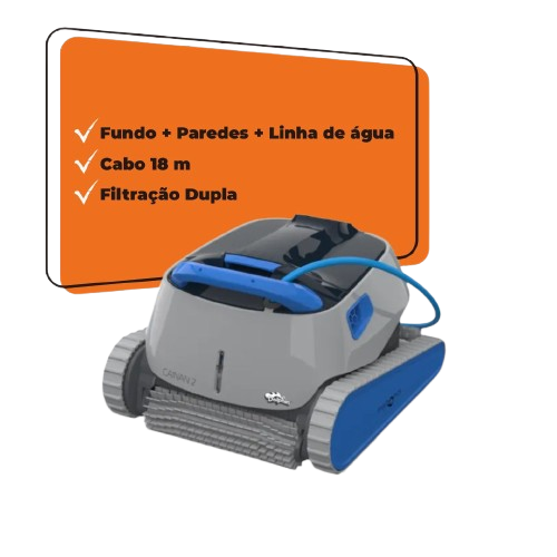 Aspirador de Piscina Eléctrico e Automático Dolphin CAINAN 2 Maytronics - BLACKFRIDAY 2025 EXCLUSIVO E PRIVADO