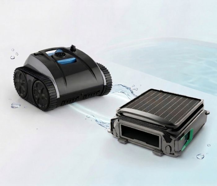 Kit Robot Aspirador E-TRON i20NG + flutuador F1 by WYBOT