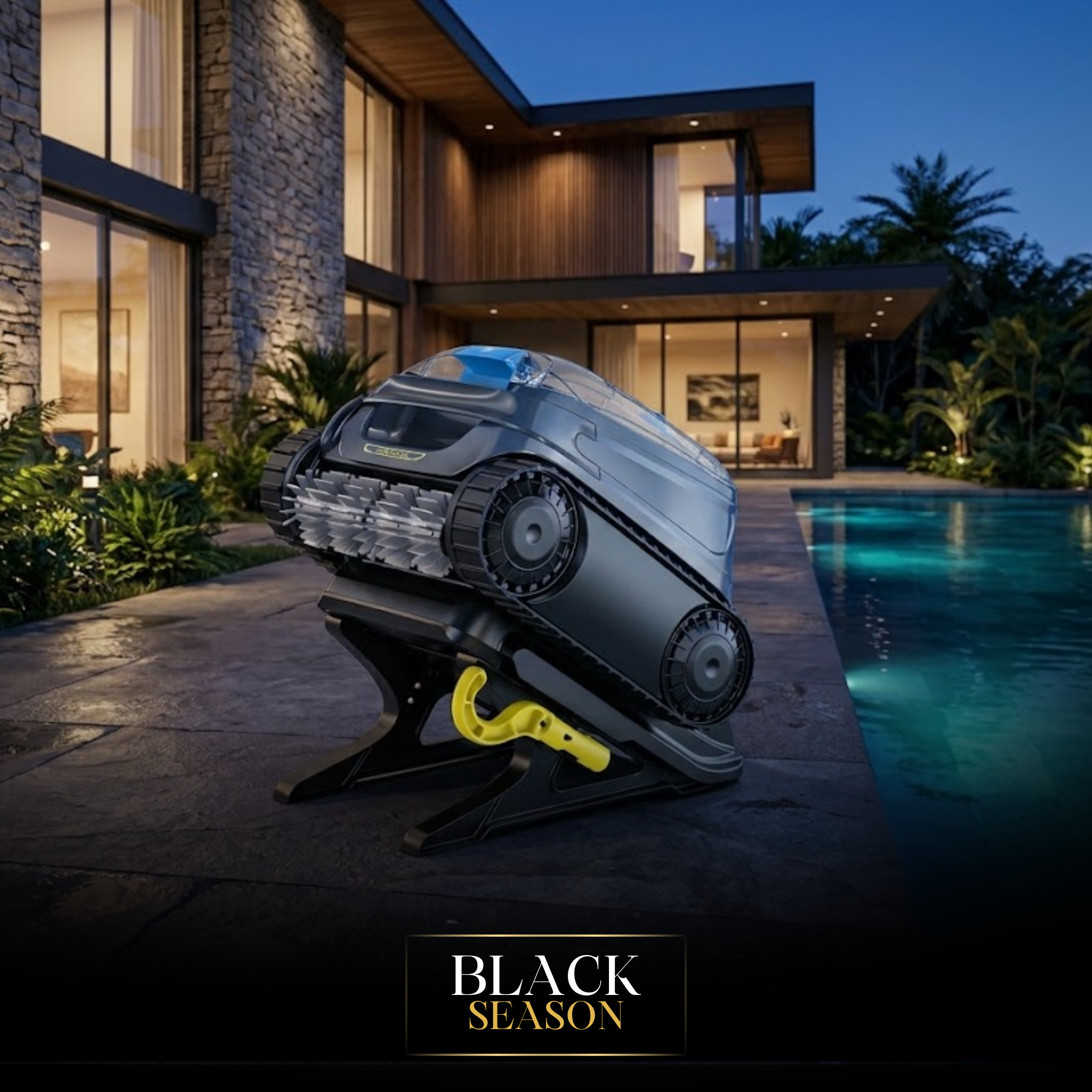 Aspirador de Piscina Automático a Bateria sem fios CNX-Li 52 iQ - BLACK SEASON 2026