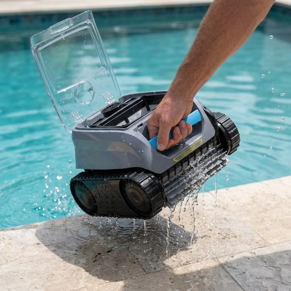 SWY 3500 Nettoyeur de piscine électrique et automatique robot nettoyeur de fond