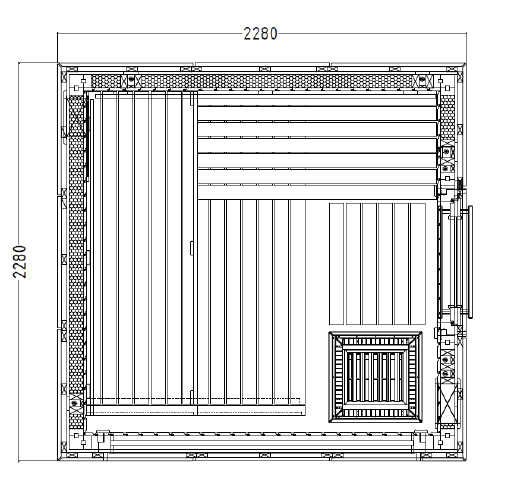 Sauna Exterior Alpina Medium