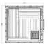Sauna Exterior Alpina Medium