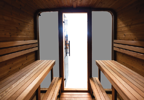 Sauna Quadra XL Panorama