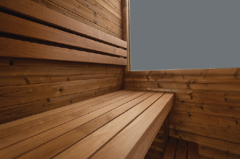 Sauna Quadra XL Panorama