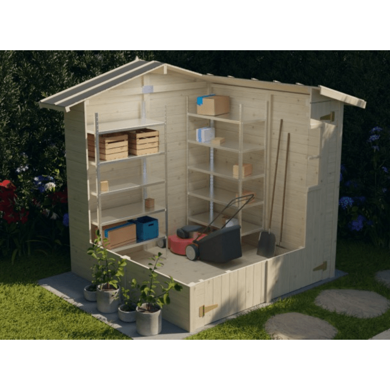 Abrigo de Jardim Gotemburg para Ferramentas - IOT-POOL