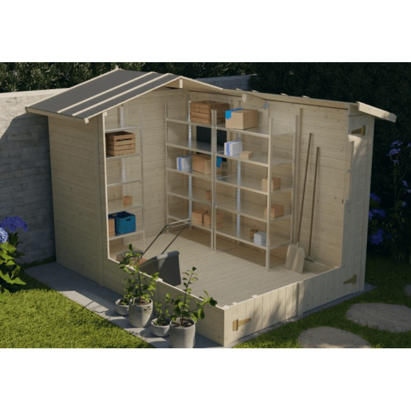 Abrigo de Jardim Gotemburg para Ferramentas - IOT-POOL