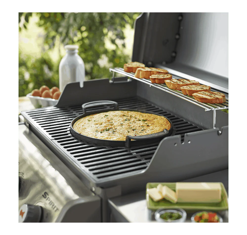 Grelhador a Gás Weber Spirit E-425 + Placa Gourmet BBQ System