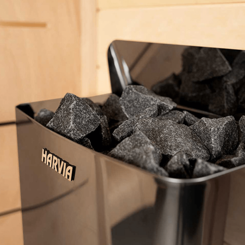 Aquecedor Elétrico WALL BLACK STEEL para saunas