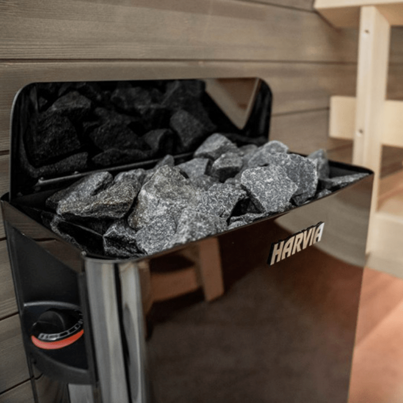 Aquecedor Elétrico WALL BLACK STEEL para saunas