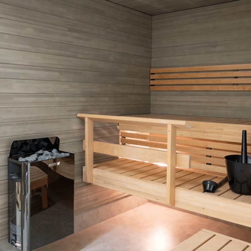 Aquecedor Elétrico WALL BLACK STEEL para saunas
