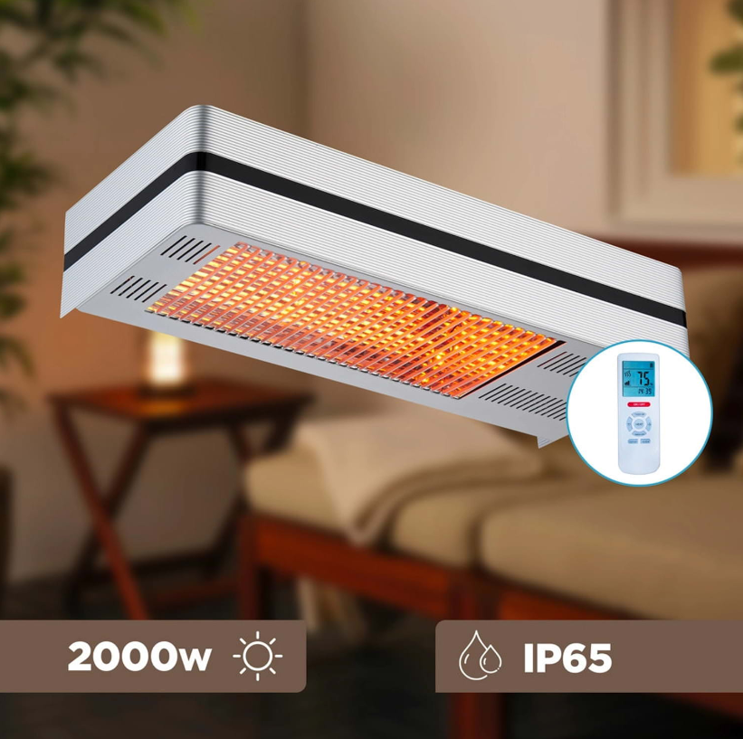 Aquecedor Infravermelho Exterior Sined I BOX 2000w