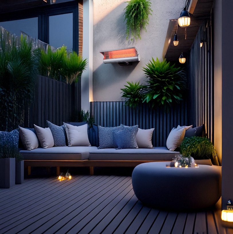 Aquecedor Infravermelho Exterior Sined STUFA 2000w