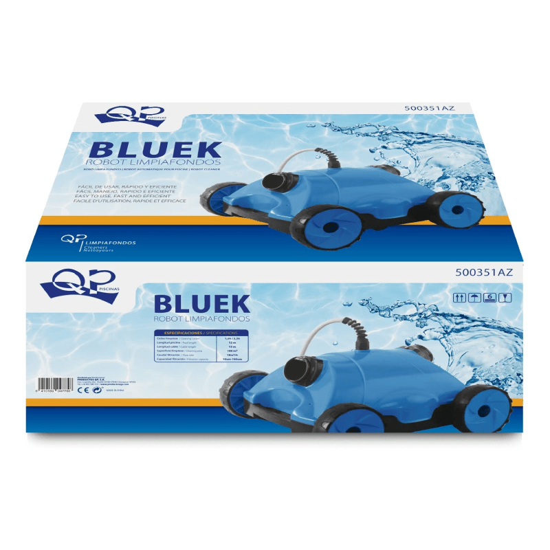 Aspirador Elétrico BLUEK  Aspirador de Piscina robot limpa fundos QP - IOT-POOL
