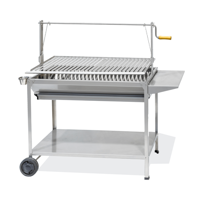 Argentinischer Grill Exclusive Inox . 100cm und 80cm