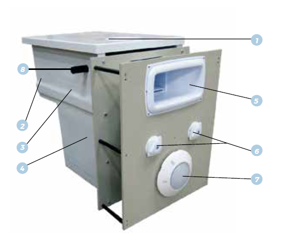 Bloco de filtração GS14 Standard - IOT-POOL